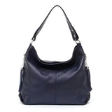 Damen-Trendige Schultertasche aus Leder mit Quaste