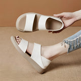 Bequeme weiche Sandalen für Damen