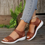 Damen-Sandalen mit verstellbarem Riemen und Fußgewölbeunterstützung