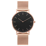 Damen Stylische Mesh Armband Uhr