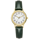 Damen Stylische Klassische Quarz Uhr
