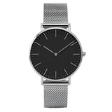 Damen Stylische Mesh Armband Uhr