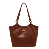 Damen Stilvolle Vintage-Leder-Tote-Bag