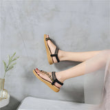 Verstellbare Sommer Orthopädische Retro Sandalen