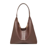 Damen Schultertasche aus Leder mit verstellbarem Riemen