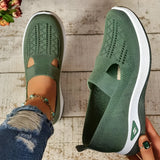Unterstützende leichte Slip-On Sneakers