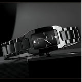 Damen Stylische Wasserdichte Quarz Uhr