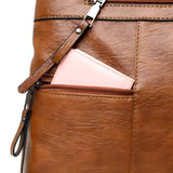 Stilvolle Boston-Handtasche aus Leder für Damen