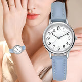 Damen Stylische Klassische Quarz Uhr