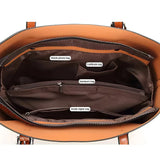 Damen Vintage-Schultertasche aus Leder