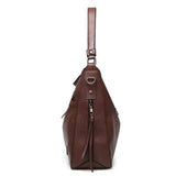 Damen-Reisetasche aus Leder für die Schulter