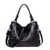 Damen-Crossbody-Designertasche aus Leder mit Quaste