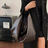 Damen-Minimalistische Schultertasche für unter den Arm