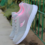 Damen Leichte Sneakers mit Fußgewölbeunterstützung