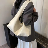Schultertasche aus PU-Leder