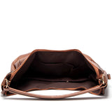2-teiliges Set: Damen-Shopper & Crossbody-Tasche aus Leder