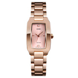 Damen Stylische Wasserdichte Quarz Uhr