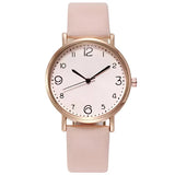 Quarz Rund Armbanduhr
