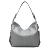 Damen-Trendige Schultertasche aus Leder mit Quaste