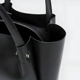Vielseitige Leder-Tote-Bag für Damen