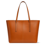 Große moderne Leder-Tote-Bag