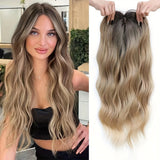 Natürlicher Haarteil für welliges Haar | Nahtloser & natürlicher Look