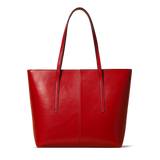 Große moderne Leder-Tote-Bag