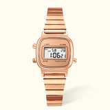 Digitale Rechteckige Edelstahl Uhr