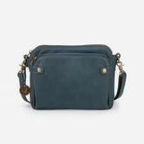 2025 Neuheit Crossbody Leder-Schultertasche & Clutch in einem
