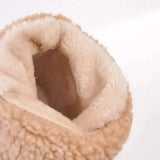 Warme Winter-Schnneestiefel mit Wollfutter