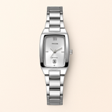 Damen Luxus Rechteckige Wasserdichte Armbanduhr
