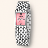 Damen Stylische Geflochtene Mesh-Armband Uhr
