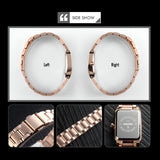 Damen Stylische Wasserdichte Quarz Uhr