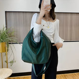 Damen Große Schultertasche aus weichem Leder