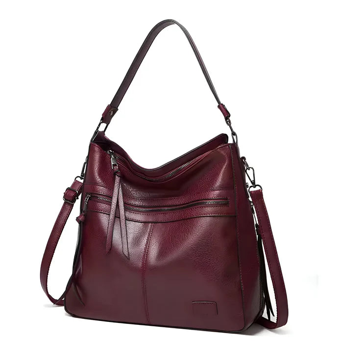 Damen-Reisetasche aus Leder für die Schulter