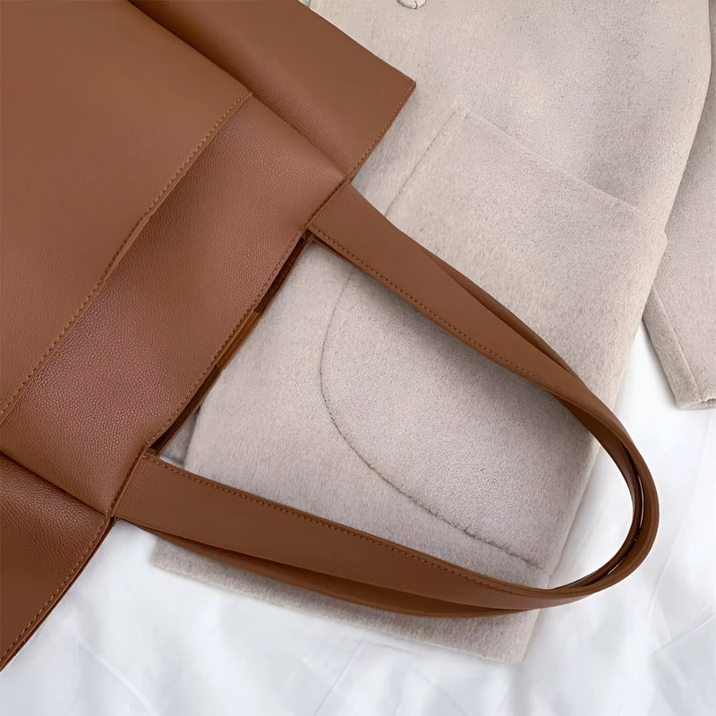 Damen Stilvolle Große Schulterhandtasche