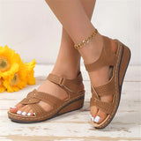 Damen Casual Keil-Plattform-Sandalen