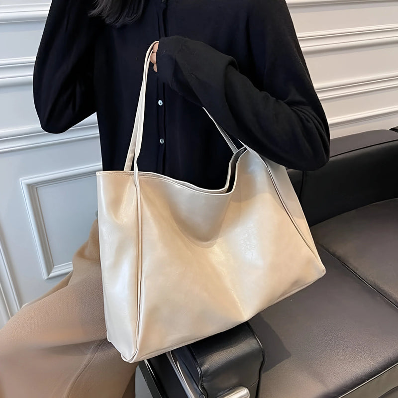 Damen Trendige Alltagstote-Bag aus Leder