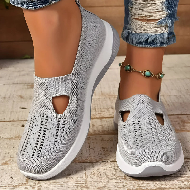 Unterstützende leichte Slip-On Sneakers
