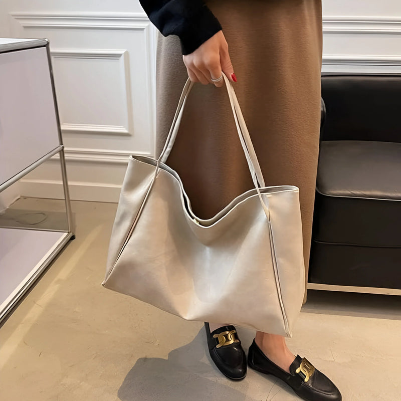 Damen Trendige Alltagstote-Bag aus Leder