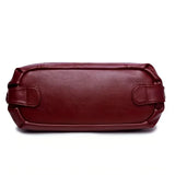 Damen-Crossbody-Designertasche aus Leder mit Quaste