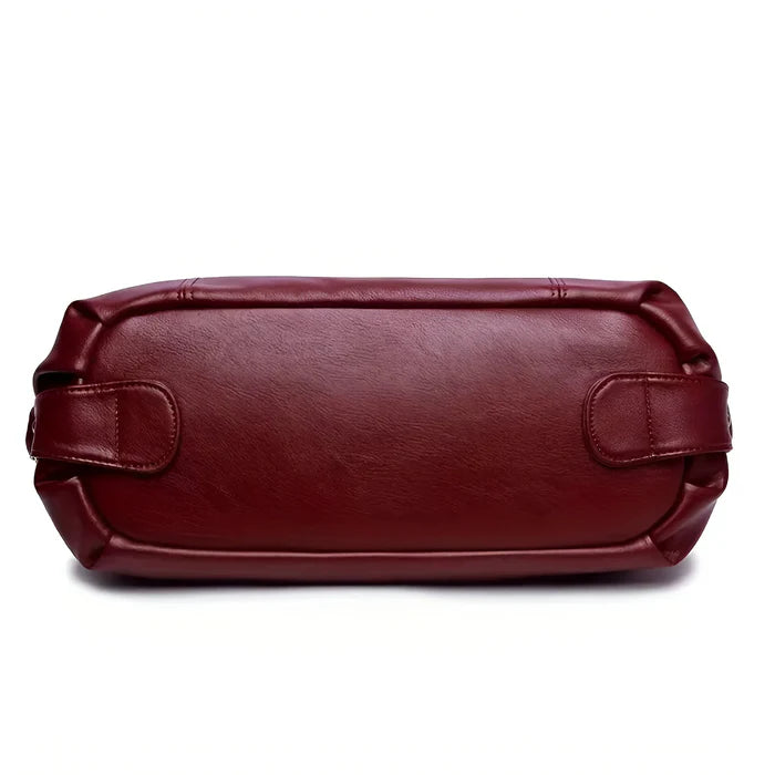 Damen-Crossbody-Designertasche aus Leder mit Quaste