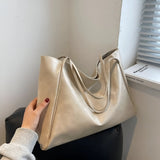Damen Trendige Alltagstote-Bag aus Leder