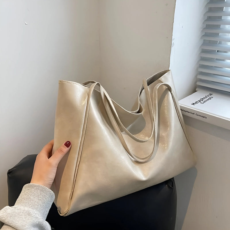 Damen Trendige Alltagstote-Bag aus Leder