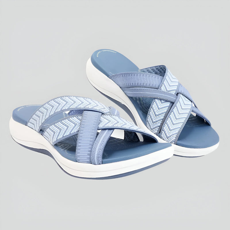 Verstellbare Fußgewölbeunterstützungs-Sandalen für Damen