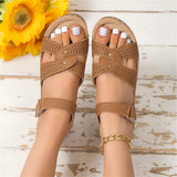 Damen Casual Keil-Plattform-Sandalen