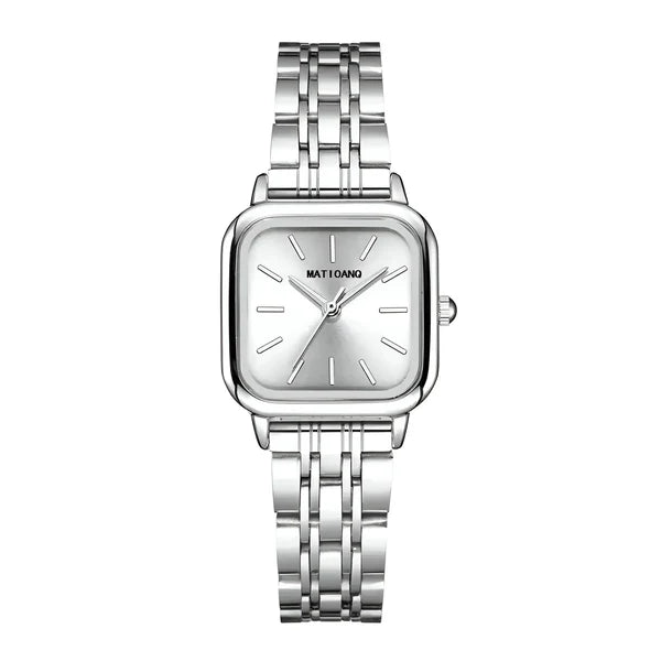 Tonneau Edelstahl Uhr