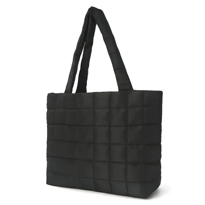 Gesteppte Crossbody-Tasche mit Schulterriemen