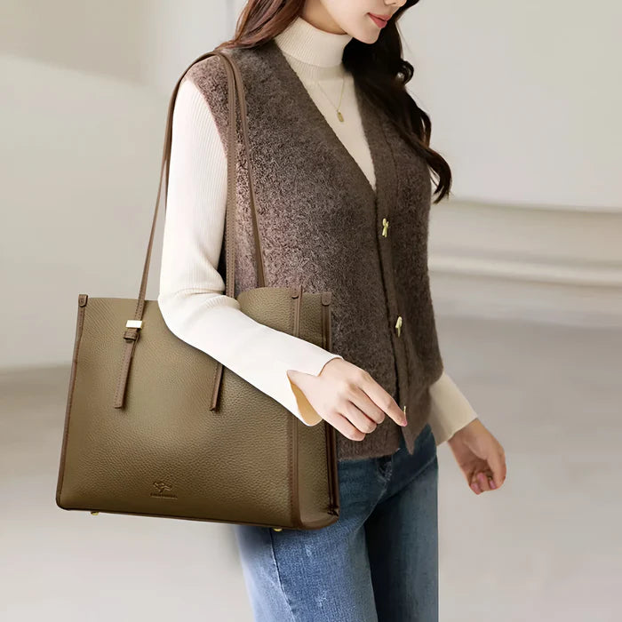 Damen-Shopper aus weichem Leder