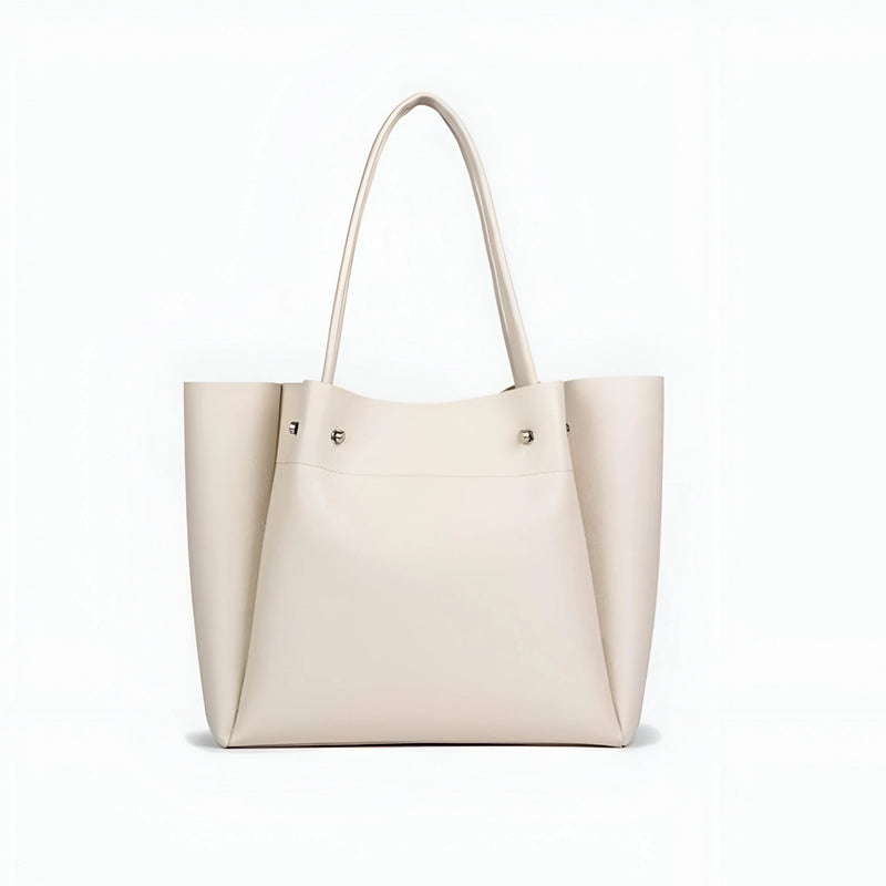 Vielseitige Leder-Tote-Bag für Damen